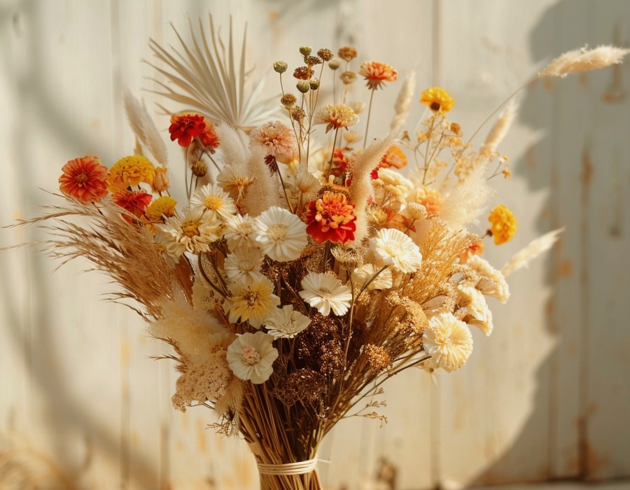 Fleurs séchées